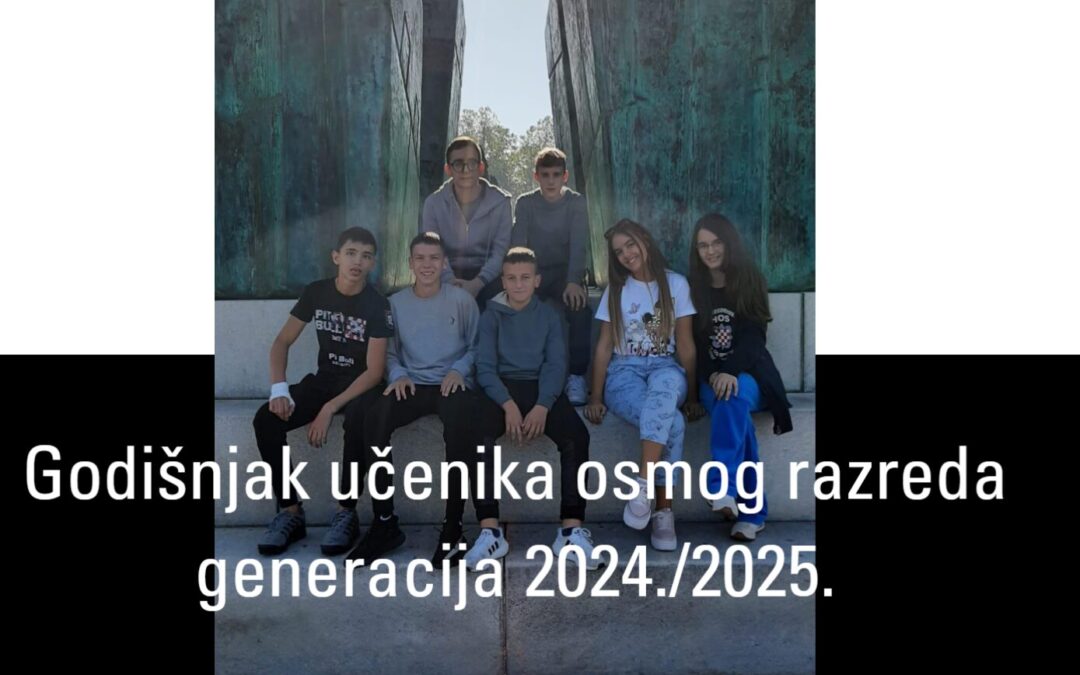 Godišnjak učenika 8. razreda