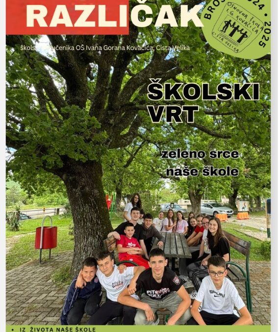 Objavljen novi broj školskog časopisa!